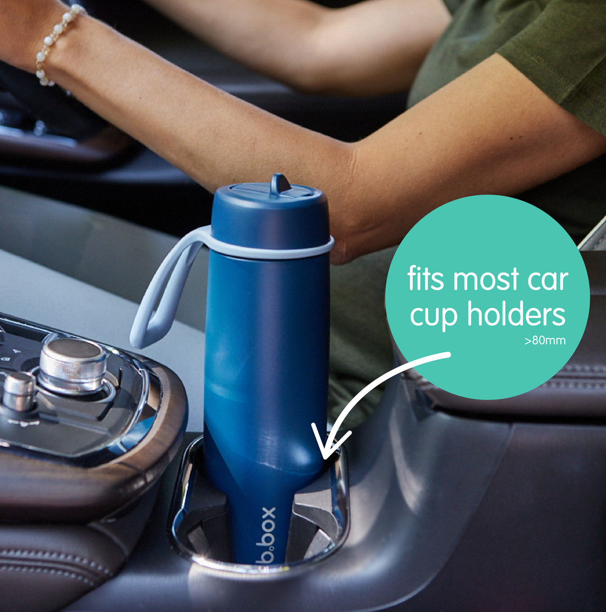 B.Box Insulated Flip-Top Bottle, 690ml - Healthy Snacks NZ