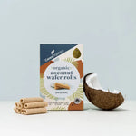 Load image into Gallery viewer, Ceres Organics Coconut Wafer Rolls - Healthy Snacks NZ
