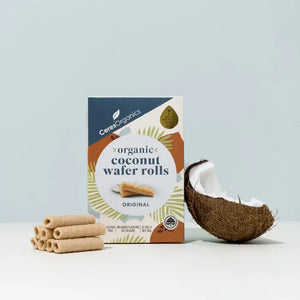 Ceres Organics Coconut Wafer Rolls - Healthy Snacks NZ