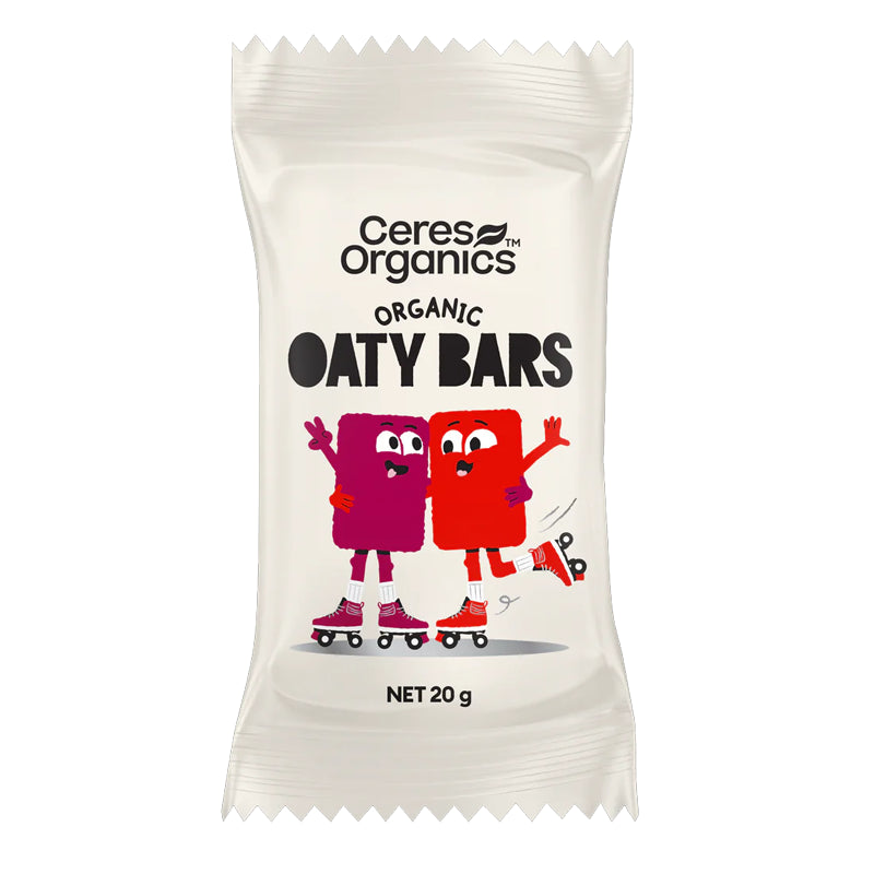 Ceres Organics, Organic Oaty Bars, 100g - Healthy Snacks NZ