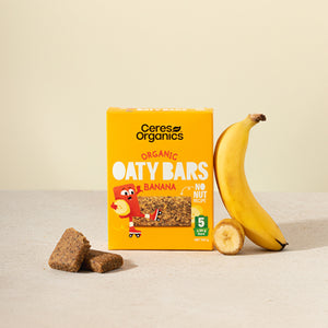 Ceres Organics, Organic Oaty Bars, 100g - Healthy Snacks NZ