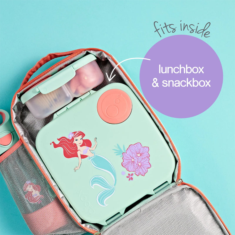 Disney The Little Mermaid B.Box, FLEXI Insulated LARGE Lunch Bag - Healthy Snacks NZ