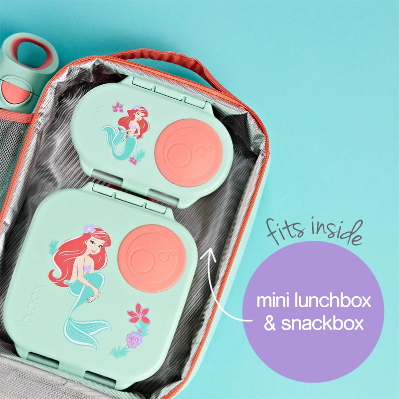 Disney The Little Mermaid B.Box, FLEXI Insulated LARGE Lunch Bag - Healthy Snacks NZ
