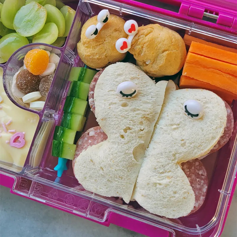 (10pc) Food Picks, Googly Eyes - Healthy Snacks NZ
