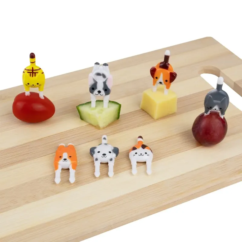 (7pc) Food Picks, Cats & Dogs - Healthy Snacks NZ