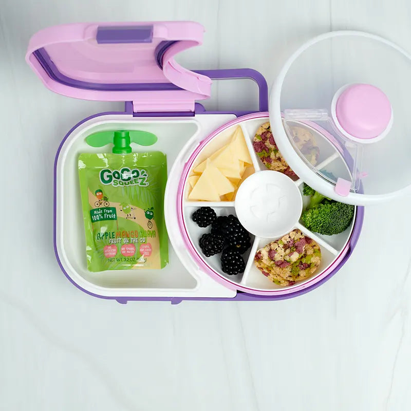GoBe Lunchbox & Snack Spinner, Assorted - Healthy Snacks NZ