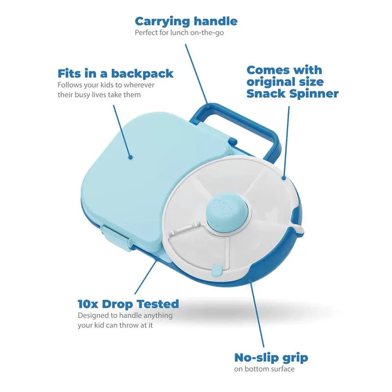 GoBe Lunchbox & Snack Spinner, Assorted - Healthy Snacks NZ