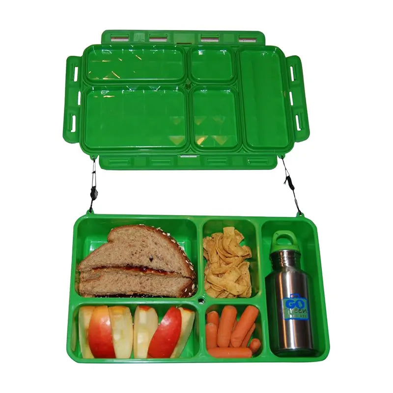 Go Green Food Box, LARGE Lunchbox - Healthy Snacks NZ