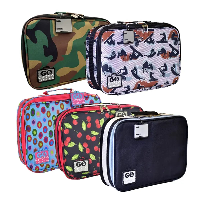 Go Green Insulated Lunch Bag - Healthy Snacks NZ