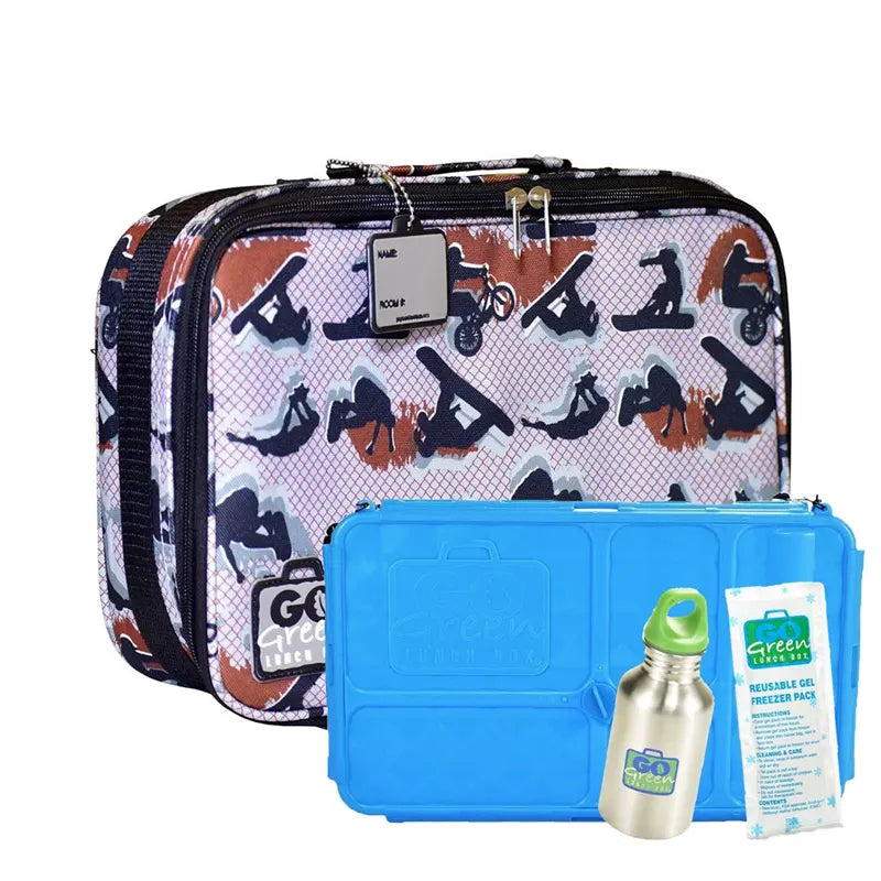 Go Green Lunchbox Set, Extreme - Healthy Snacks NZ