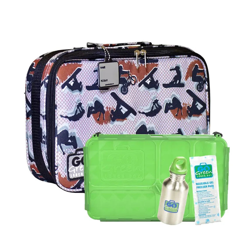 Go Green Lunchbox Set, Extreme - Healthy Snacks NZ