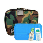 Load image into Gallery viewer, Go Green Lunchbox Set, Blue Bomber - Healthy Snacks NZ
