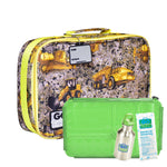 Load image into Gallery viewer, Green Lunchbox Set, Under Construction - Healthy Snacks NZ

