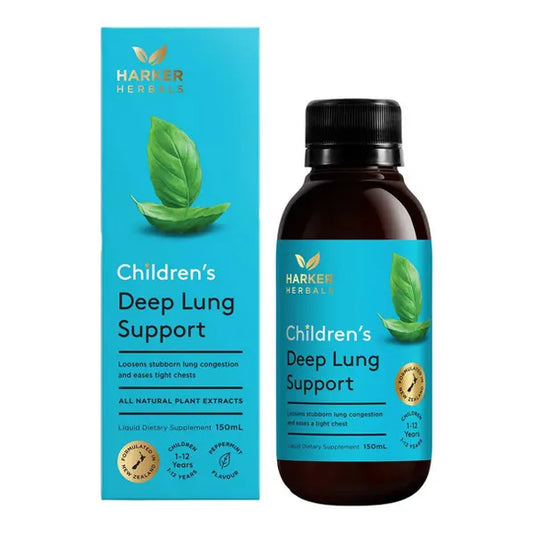 Harker Herbals Childers's Deep Lung Support, 150ml - Healthy Snacks NZ