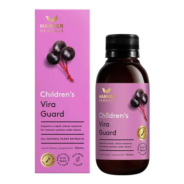Harker Herbals Children's Vira Guard, 150ml - Healthy Snacks NZ
