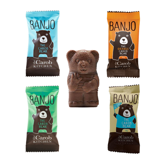 The Carob Kitchen, Banjo Carob Bear (GF), 15g
