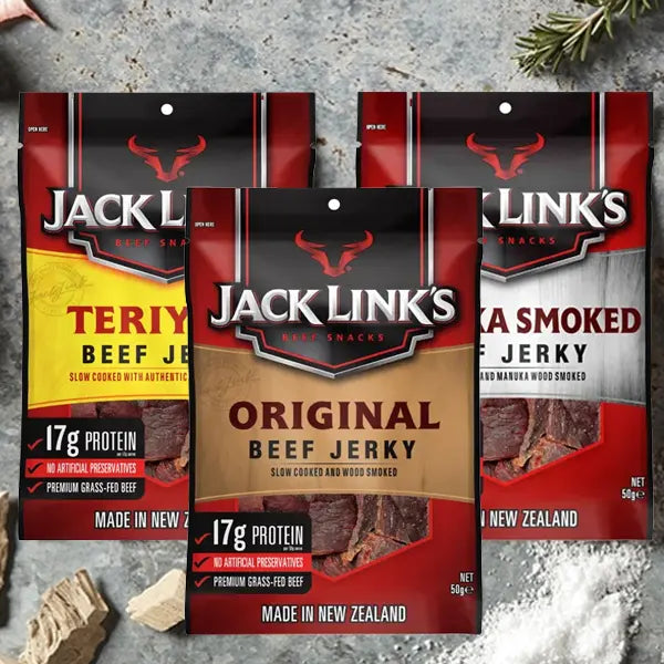 Jack Link’s Beef Jerky, Original, 50g - Healthy Snacks NZ