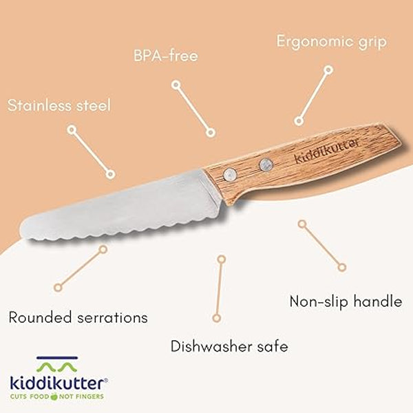 KiddiKutter Child-Safe Knife - Healthy Snacks NZ