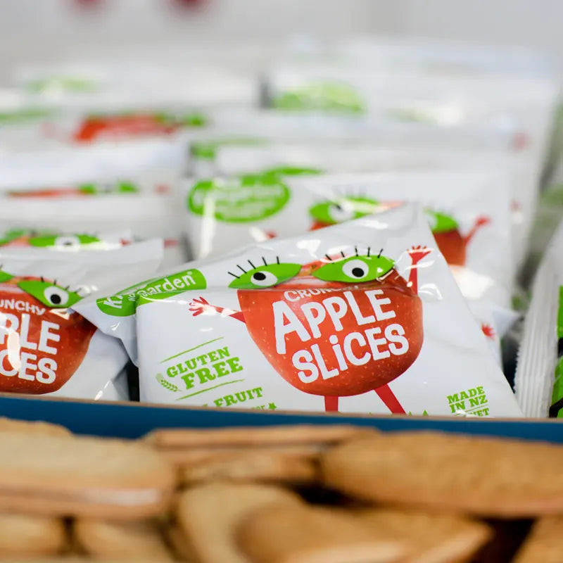 Kiwigarden, Crunchy NZ Apple Slices, 9g - Healthy Snacks NZ