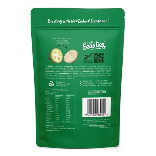 Freeze-Dried NZ Feijoa Slices, 20g - Healthy Snacks NZ