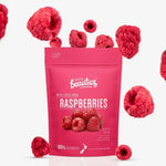 Load image into Gallery viewer, Little Beauties, Freeze-Dried Whole NZ Raspberries, 20g - Healthy Snacks NZ
