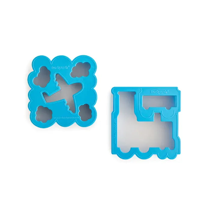 Lunch Punch Sandwich Cutters, Transit (Set of2) - Healthy Snacks NZ