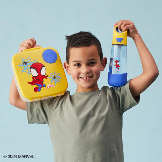 Marvel™ Spidey B.Box, LARGE Tritan Bottle, 600ml - Healthy Snacks NZ
