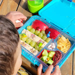 Load image into Gallery viewer, Maxi Leakproof Bento 6 Lunch box Blue - Healthy Snacks NZ - Order Online
