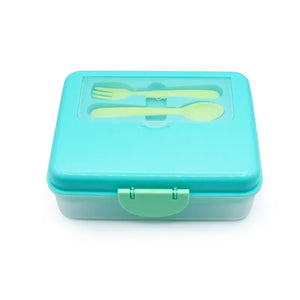 Melii 2-Tier Bento Box with Utensils - Healthy Snacks NZ