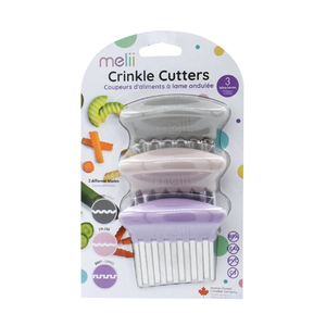 (3pc) Melii Crinkle Cutters - Healthy Snacks NZ