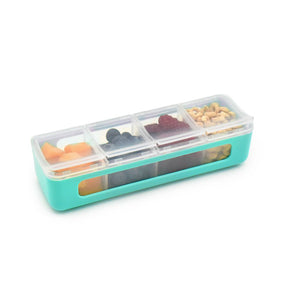 Melii Snackle Box, 4 Compartment - Healthy Snacks NZ