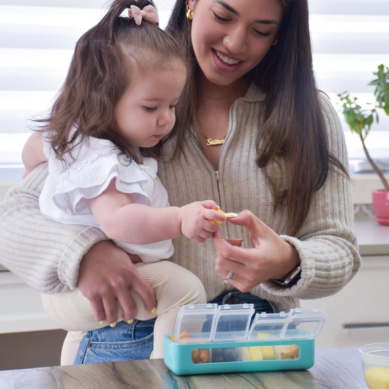 Melii Snackle Box, 4 Compartment - Healthy Snacks NZ