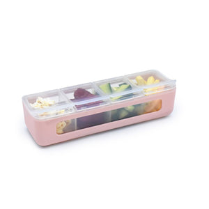 Melii Snackle Box, 4 Compartment - Healthy Snacks NZ