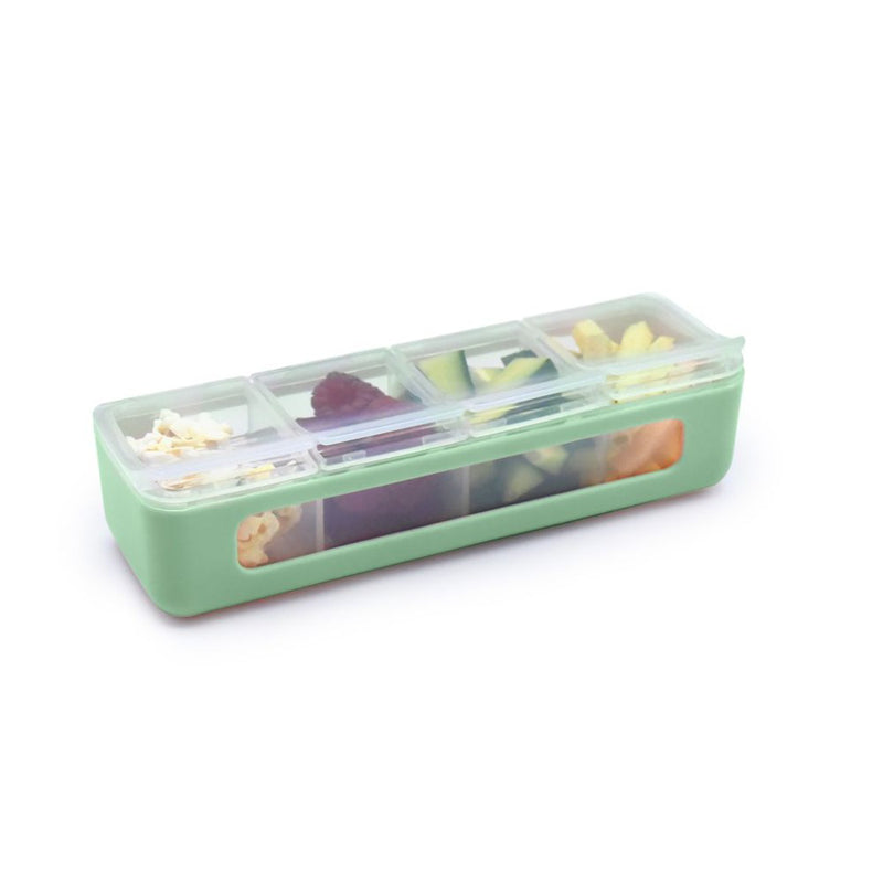 Melii Snackle Box, 4 Compartment - Healthy Snacks NZ