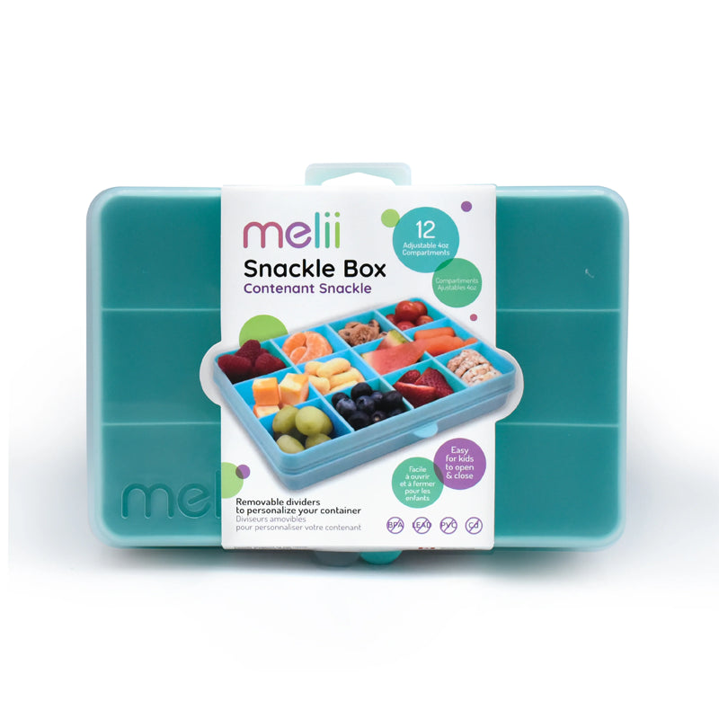 Melii Snackle Box with Removable Dividers - Healthy Snacks NZ