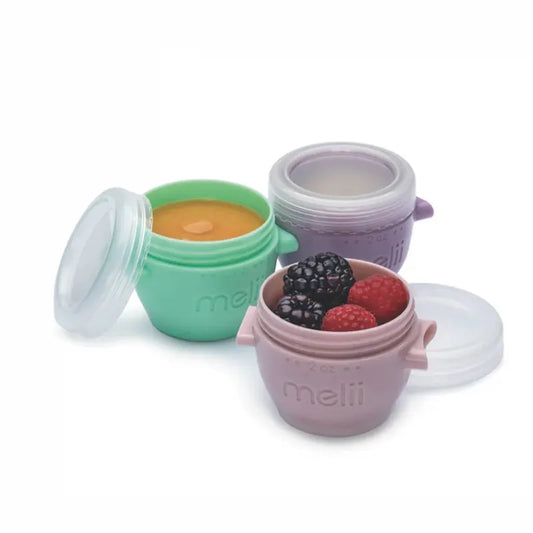 (4pc) Melii Snap & Go Pods, 118ml - Healthy Snacks NZ