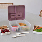 Load image into Gallery viewer, Melii 2-Tier Bento Box with Utensils - Healthy Snacks NZ
