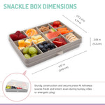 Load image into Gallery viewer, Melii Snackle Box with Removable Dividers - Healthy Snacks NZ
