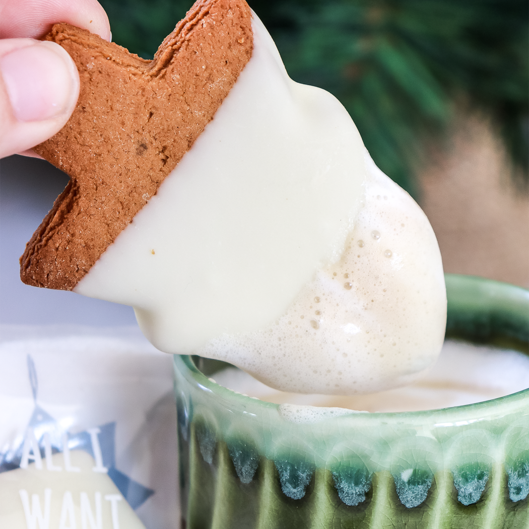 Molly Woppy, White Choc-Topped Christmas Tree, 21g