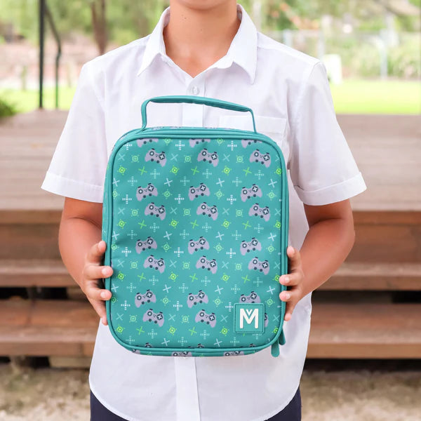 MontiiCo Large Insulated Lunch Bag + Ice Pack - Healthy Snacks NZ