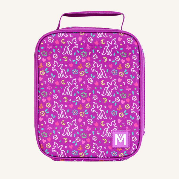 MontiiCo Large Insulated Lunch Bag + Ice Pack - Healthy Snacks NZ