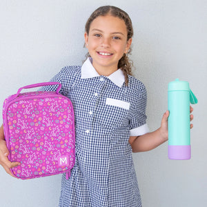 MontiiCo Large Insulated Lunch Bag + Ice Pack - Healthy Snacks NZ