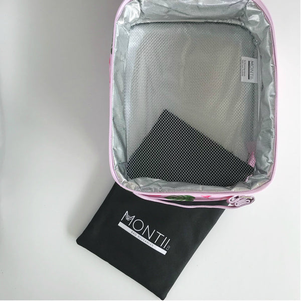 MontiiCo Large Insulated Lunch Bag + Ice Pack - Healthy Snacks NZ