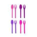 Load image into Gallery viewer, (8pc) Montii Out &amp; About Cutlery Set
