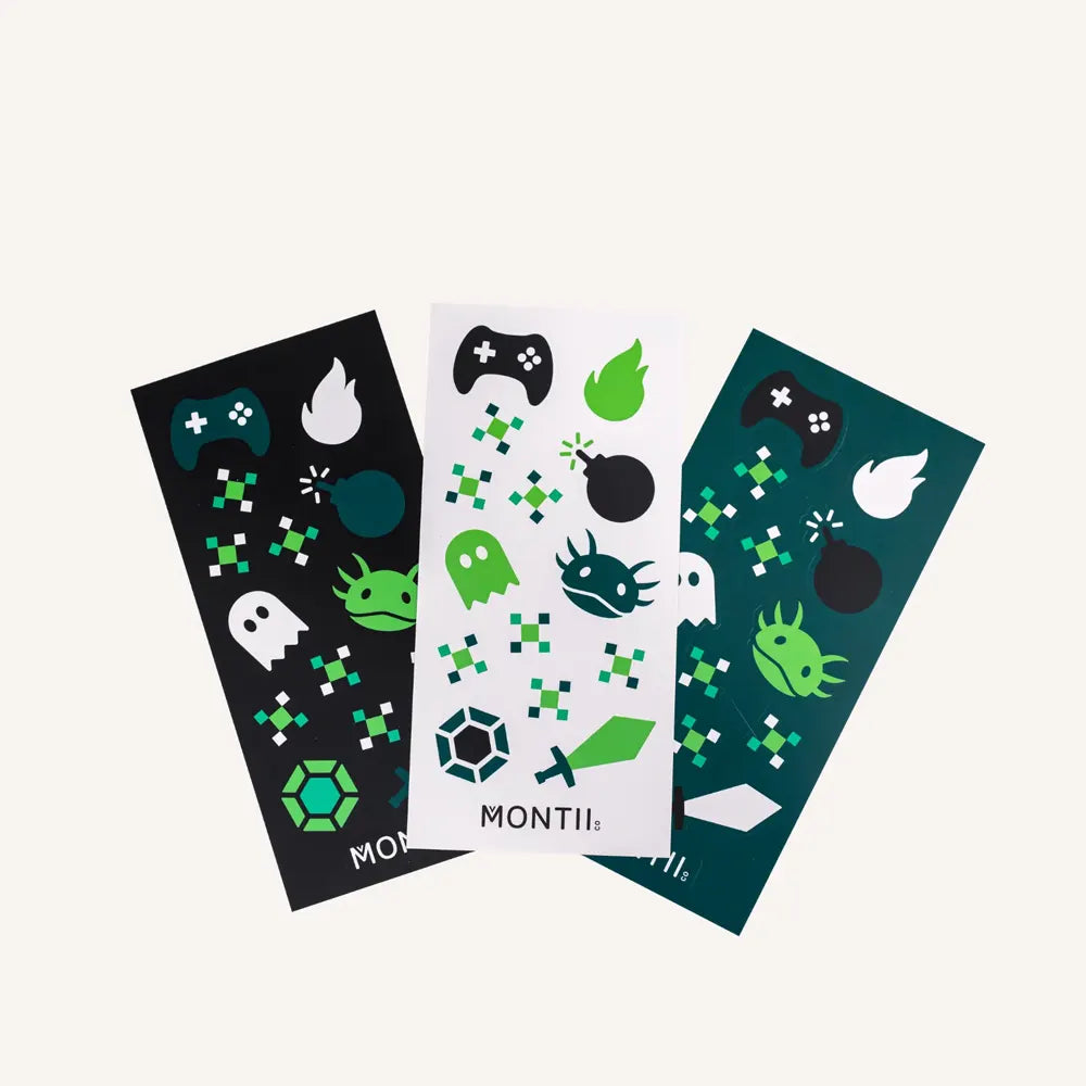 Montii Dishwasher Safe Sticker Sets - Healthy Snacks NZ