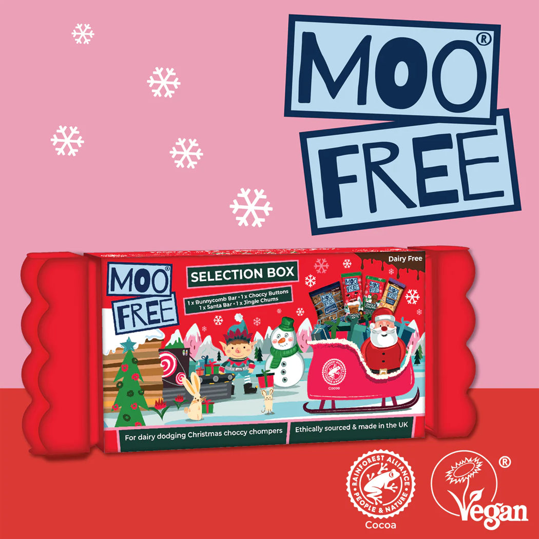 Moo Free, Christmas Cracker Selection Box (GF/DF/V), 90g