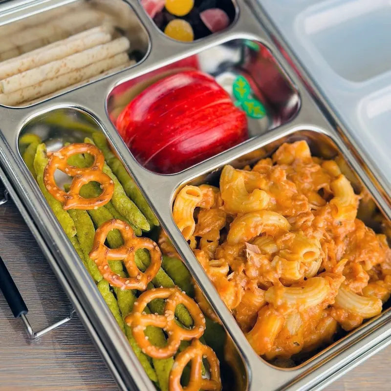 Nestling Stainless Steel Bento Box - Healthy Snacks NZ