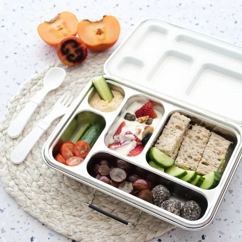 Nestling Stainless Steel Bento Box - Healthy Snacks NZ