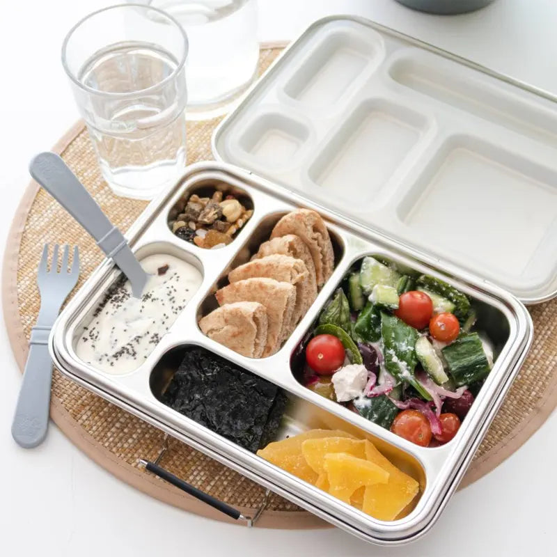 Nestling Stainless Steel Bento Box - Healthy Snacks NZ