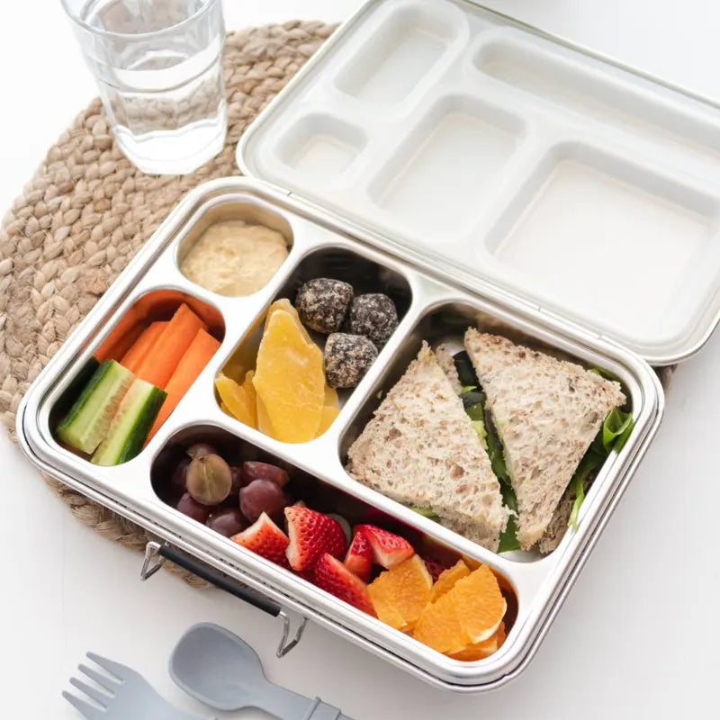 Nestling Stainless Steel Bento Box - Healthy Snacks NZ